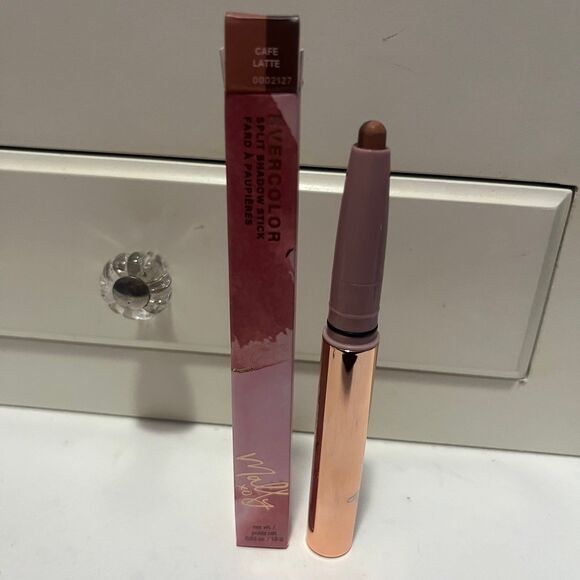 Mally Beauty Split Shadow Eyeshadow Stick in Cafe Latte - 0.03 oz. ~ NIB - Picture 1 of 8
